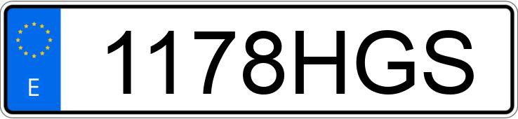 Numer rejestracyjny 1178HGS posiada AUDI A3 Numer rejestracyjny 1178HGS posiada AUDI A3