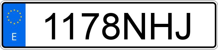 Numer rejestracyjny 1178NHJ posiada VOLKSWAGEN GOLF Numer rejestracyjny 1178NHJ posiada VOLKSWAGEN GOLF