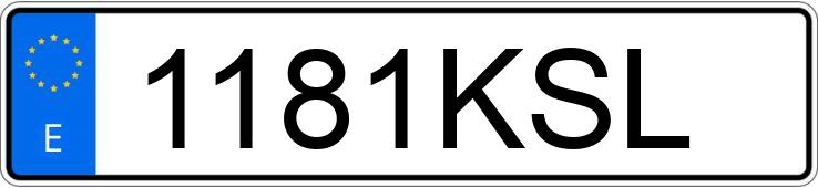 Numer rejestracyjny 1181KSL posiada AUDI Q2 Numer rejestracyjny 1181KSL posiada AUDI Q2