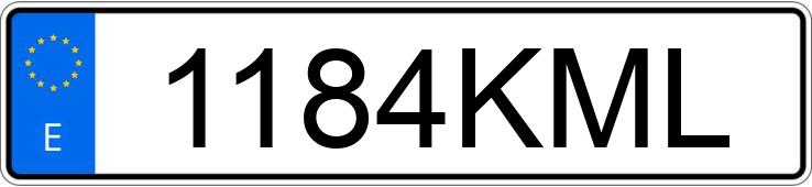 Numer rejestracyjny 1184KML posiada NISSAN JUKE