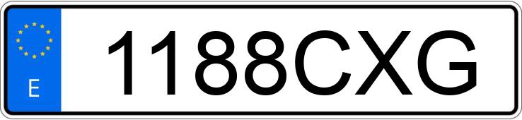 Numer rejestracyjny 1188CXG posiada SEAT CORDOBA Numer rejestracyjny 1188CXG posiada SEAT CORDOBA