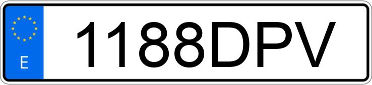 Numer rejestracyjny 1188DPV posiada SAAB 9-3 Numer rejestracyjny 1188DPV posiada SAAB 9-3