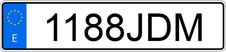 Numer rejestracyjny 1188JDM posiada CITROEN C4