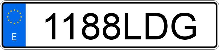 Numer rejestracyjny 1188LDG posiada VOLKSWAGEN POLO Numer rejestracyjny 1188LDG posiada VOLKSWAGEN POLO