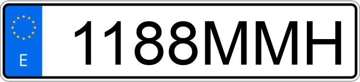 Numer rejestracyjny 1188MMH posiada AUDI Q5 Numer rejestracyjny 1188MMH posiada AUDI Q5