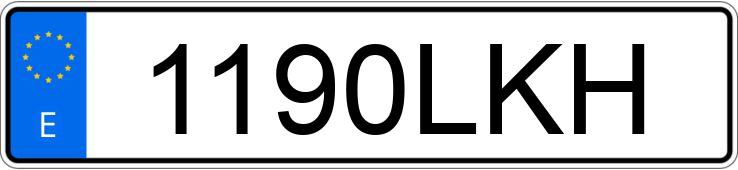 Numer rejestracyjny 1190LKH posiada KTM 125 DUKE Numer rejestracyjny 1190LKH posiada KTM 125 DUKE