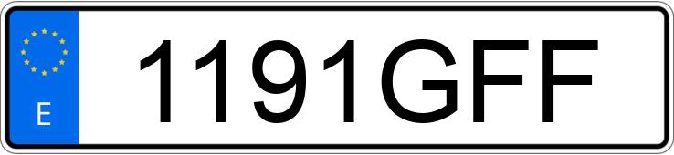 Numer rejestracyjny 1191GFF posiada CITROEN C4 Numer rejestracyjny 1191GFF posiada CITROEN C4