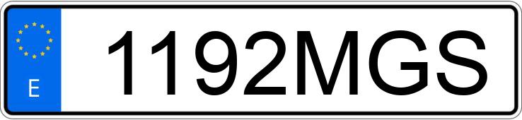 Numer rejestracyjny 1192MGS posiada RENAULT CLIO