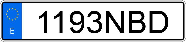 Numer rejestracyjny 1193NBD posiada KYMCO SUPER DINK Numer rejestracyjny 1193NBD posiada KYMCO SUPER DINK