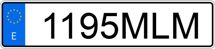 Numer rejestracyjny 1195MLM posiada MERCEDES GLE (167)