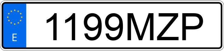 Numer rejestracyjny 1199MZP posiada KIA EV6 Numer rejestracyjny 1199MZP posiada KIA EV6