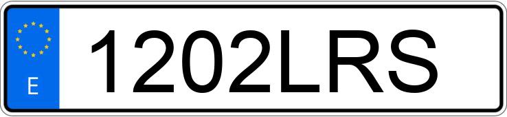 Numer rejestracyjny 1202LRS posiada VOLKSWAGEN POLO