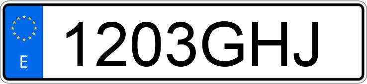 Numer rejestracyjny 1203GHJ posiada VOLVO C30