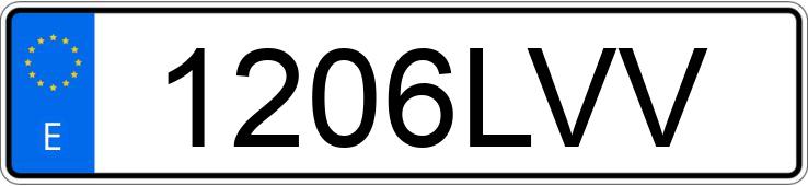 Numer rejestracyjny 1206LVV posiada NISSAN JUKE