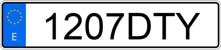 Numer rejestracyjny 1207DTY posiada CITROEN C4 Numer rejestracyjny 1207DTY posiada CITROEN C4