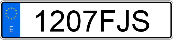 Numer rejestracyjny 1207FJS posiada FIAT SEICENTO