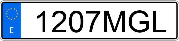 Numer rejestracyjny 1207MGL posiada RENAULT AUSTRAL