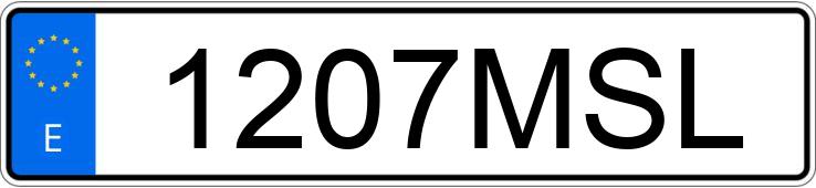 Numer rejestracyjny 1207MSL posiada HYUNDAI BAYON