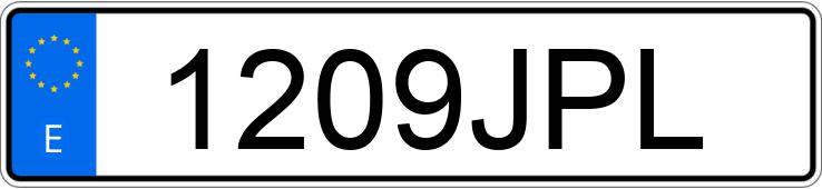 Numer rejestracyjny 1209JPL posiada RENAULT MEGANE