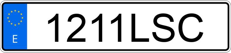 Numer rejestracyjny 1211LSC posiada MERCEDES E (212-207)