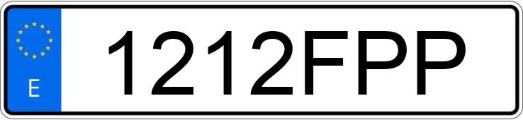 Numer rejestracyjny 1212FPP posiada FORD FOCUS Numer rejestracyjny 1212FPP posiada FORD FOCUS