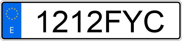 Numer rejestracyjny 1212FYC posiada NISSAN PRIMASTAR Numer rejestracyjny 1212FYC posiada NISSAN PRIMASTAR