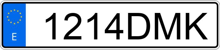 Numer rejestracyjny 1214DMK posiada AUDI TT Numer rejestracyjny 1214DMK posiada AUDI TT