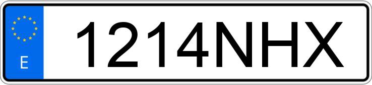 Numer rejestracyjny 1214NHX posiada AUDI A3 ALLSTREET