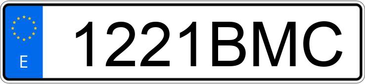 Numer rejestracyjny 1221BMC posiada MERCEDES ACTROS