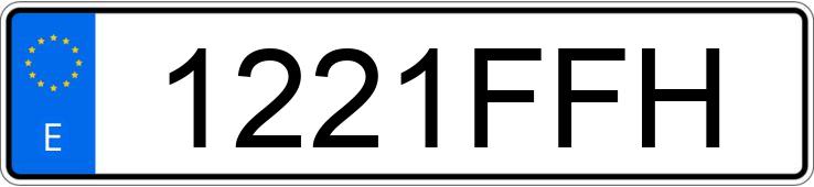 Numer rejestracyjny 1221FFH posiada KIA SPORTAGE 2.0 CRDI VGT LX 4X2