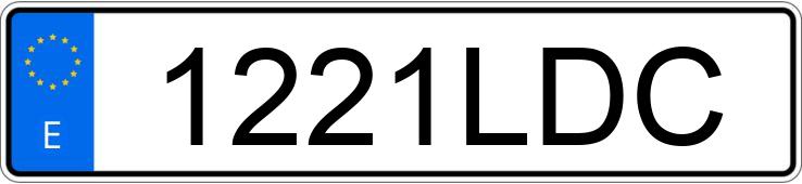 Numer rejestracyjny 1221LDC posiada MERCEDES X (470)