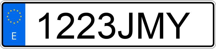 Numer rejestracyjny 1223JMY posiada OPEL ASTRA Numer rejestracyjny 1223JMY posiada OPEL ASTRA