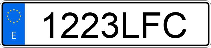 Il numero di registrazione 1223LFC ha HYUNDAI KONA Il numero di registrazione 1223LFC ha HYUNDAI KONA