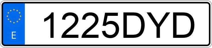 Numer rejestracyjny 1225DYD posiada RENAULT CLIO Numer rejestracyjny 1225DYD posiada RENAULT CLIO