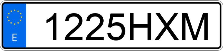 Numer rejestracyjny 1225HXM posiada PEUGEOT 308 Numer rejestracyjny 1225HXM posiada PEUGEOT 308