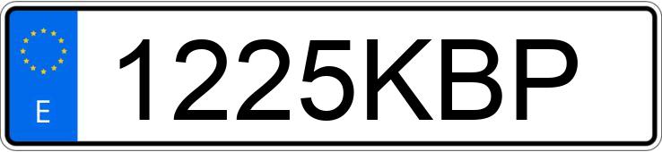 Numer rejestracyjny 1225KBP posiada DACIA DUSTER Numer rejestracyjny 1225KBP posiada DACIA DUSTER