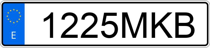 Numer rejestracyjny 1225MKB posiada TOYOTA YARIS CROSS