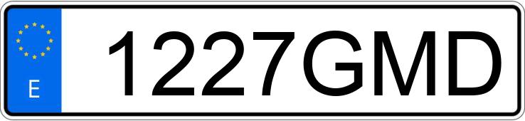 Numer rejestracyjny 1227GMD posiada PEUGEOT 308