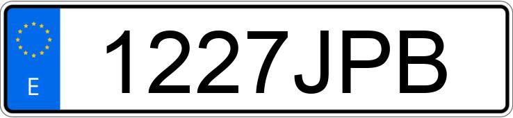 Numer rejestracyjny 1227JPB posiada CITROEN C4