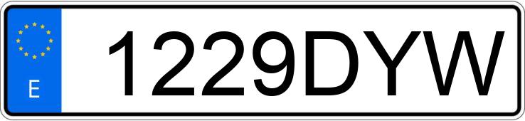 Numer rejestracyjny 1229DYW posiada BMW SERIE 3 Numer rejestracyjny 1229DYW posiada BMW SERIE 3