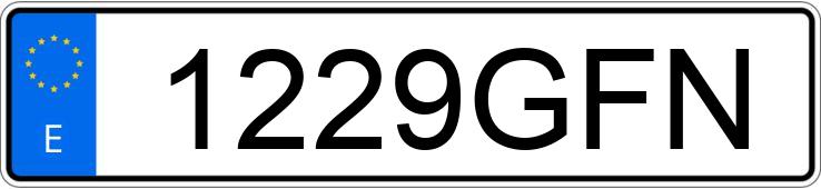 Numer rejestracyjny 1229GFN posiada SUZUKI SWIFT Numer rejestracyjny 1229GFN posiada SUZUKI SWIFT