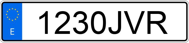 Numer rejestracyjny 1230JVR posiada VOLVO FH