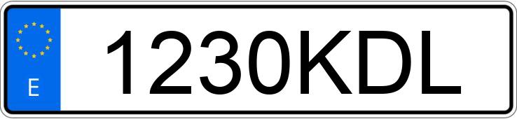 Numer rejestracyjny 1230KDL posiada SEAT ALTEA XL