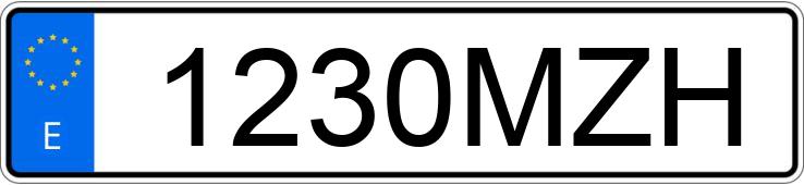 Numer rejestracyjny 1230MZH posiada MAN TG Numer rejestracyjny 1230MZH posiada MAN TG