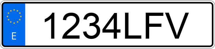 Numer rejestracyjny 1234LFV posiada RENAULT CLIO