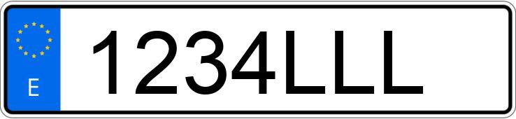 Il numero di registrazione 1234LLL ha CITROEN BERLINGO
