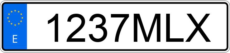 Die Registrierungsnummer 1237MLX hat RENAULT ARKANA