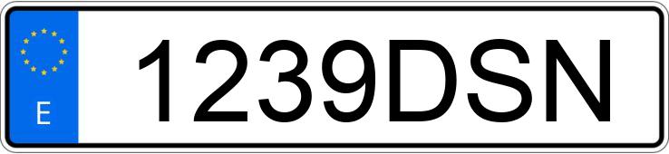 Numer rejestracyjny 1239DSN posiada LANCIA MUSA