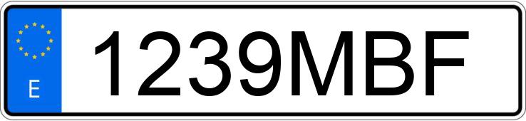 Numer rejestracyjny 1239MBF posiada HONDA CBF 125 Numer rejestracyjny 1239MBF posiada HONDA CBF 125