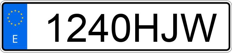 Numer rejestracyjny 1240HJW posiada CITROEN C3 Numer rejestracyjny 1240HJW posiada CITROEN C3